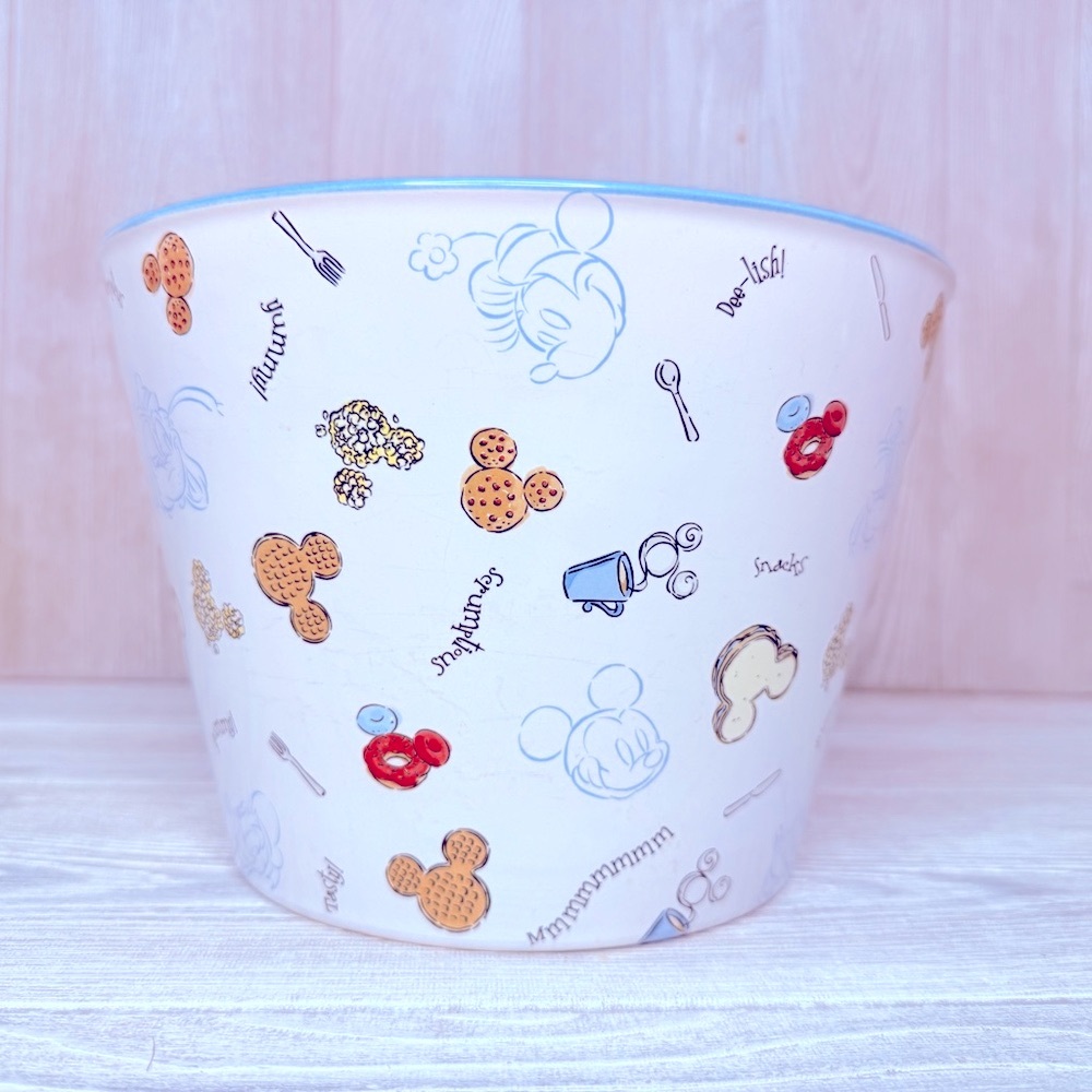 Rare Disney Mickey Mouse ceramic gormet popcorn bucket decoration snack bucket